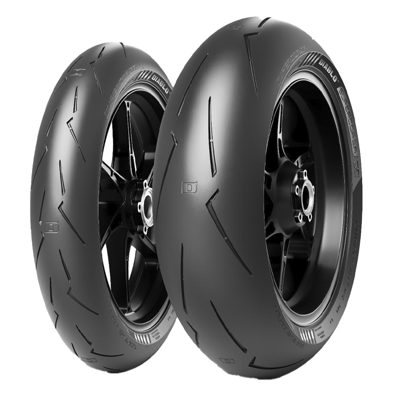 PIRELLI DIABLO SUPERCORSA V4 SC1 REAR 180/60 R17 75V TL