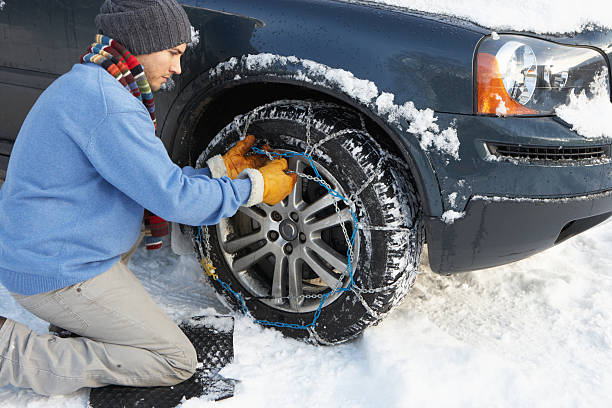 Catene da neve su pneumatici invernali: Quando e come utilizzarle