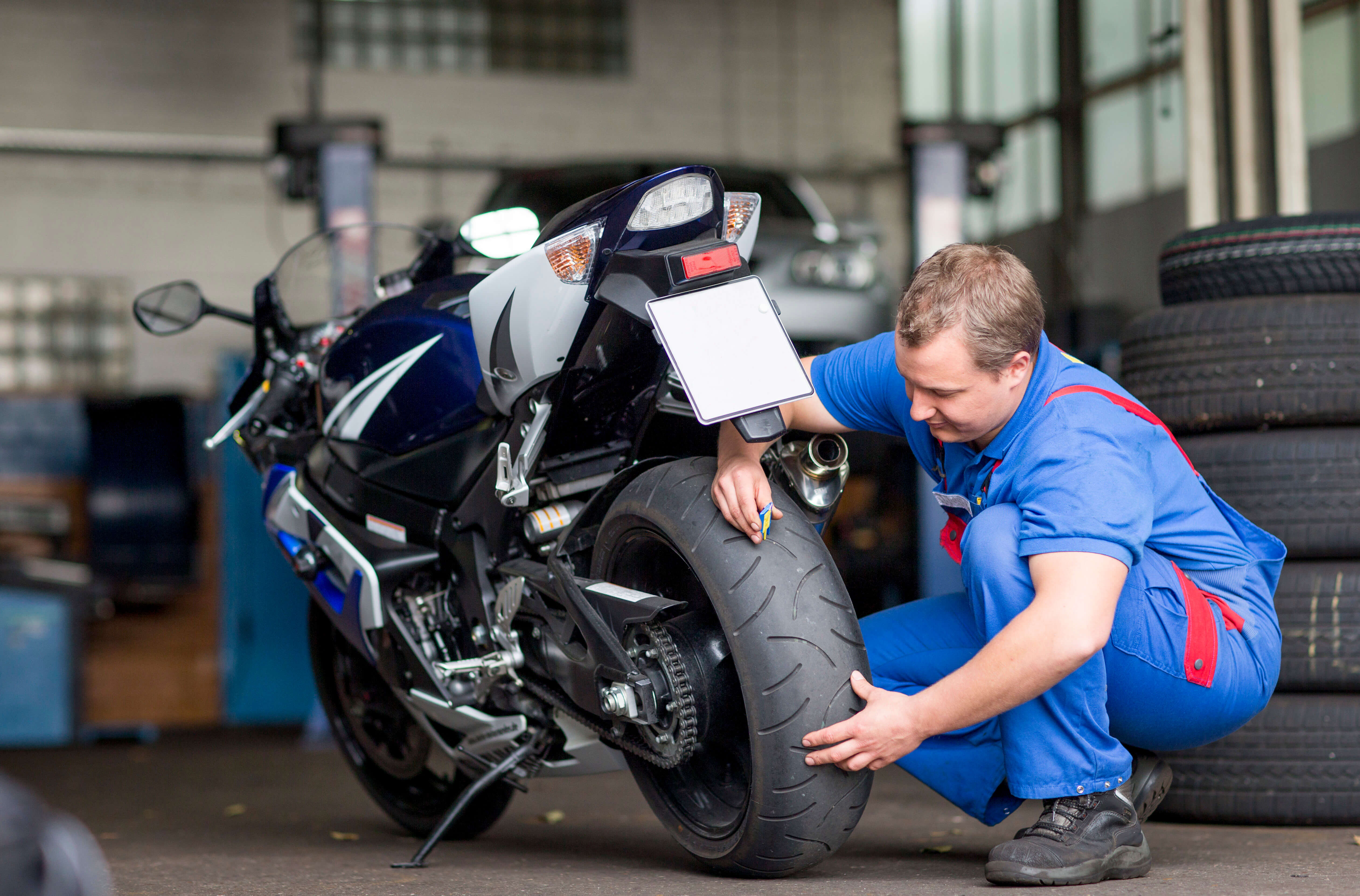 Come capire quando le gomme della moto sono da cambiare?