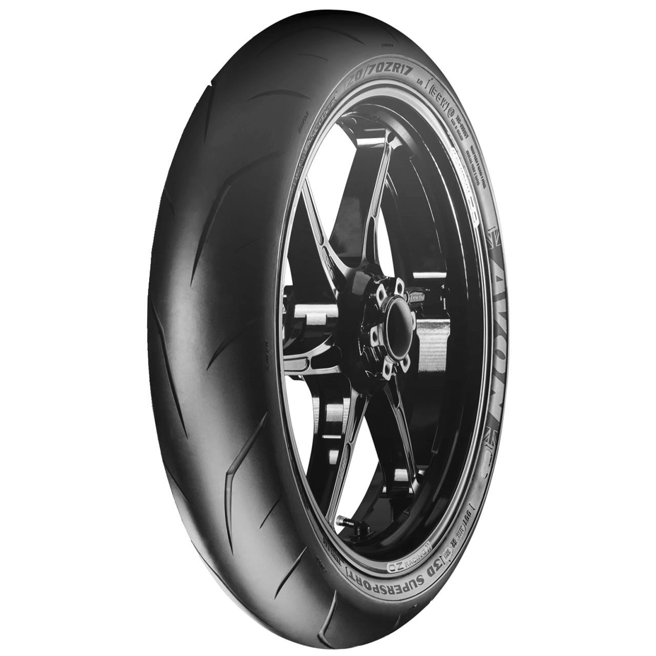 AVON 3D SUPERSPORT REAR 190/55 R17 75W TL MOTO SUPERSPORT