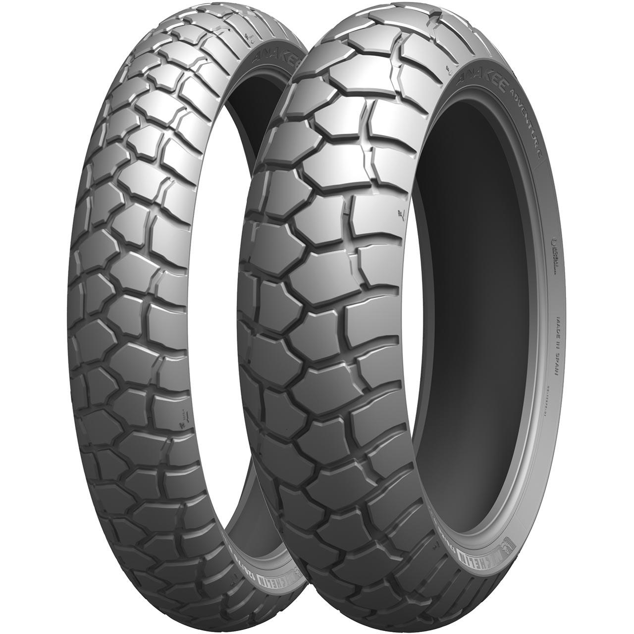 MICHELIN ANAKEE ADVENTURE REAR 170/60 R17 72V TL/TT M+S MOTO ADVENTURE