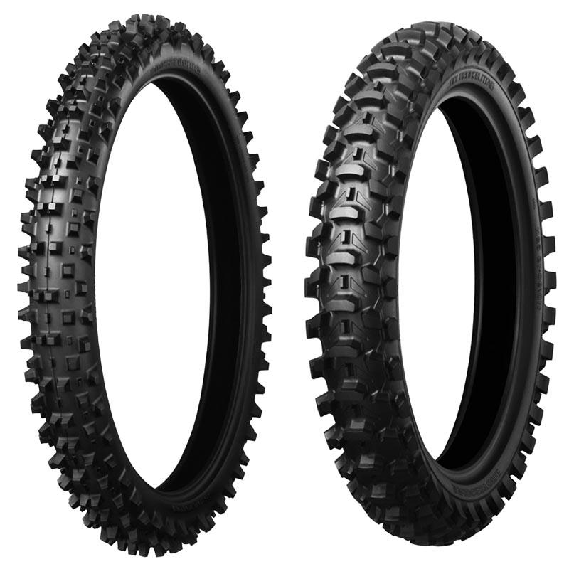 BRIDGESTONE BATTLECROSS X10 FRONT NHS 80/100 -21 51M TT MOTO CROSS