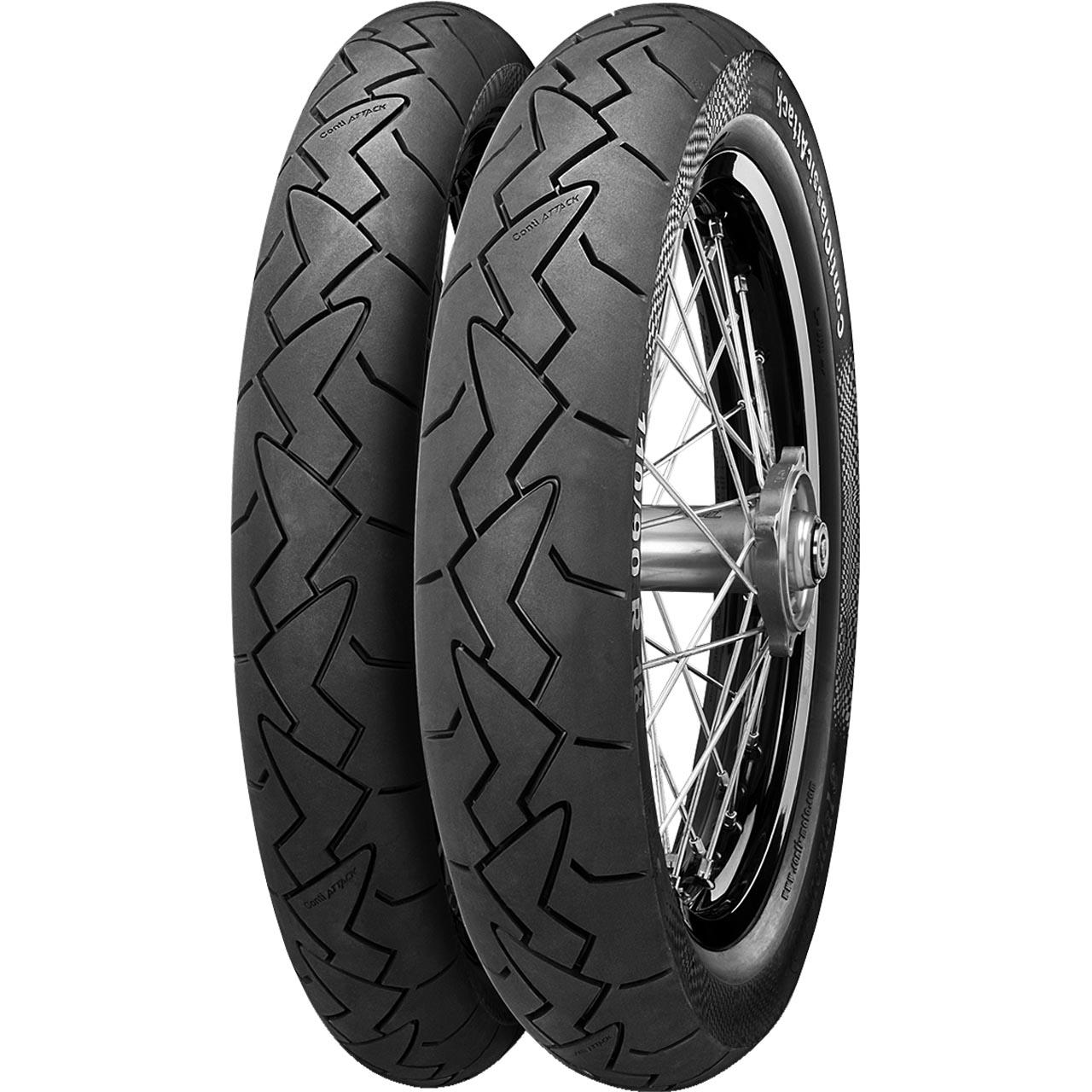 CONTINENTAL CONTICLASSIC ATTACK FRONT 90/90 R18 51V TL MOTO TOURING