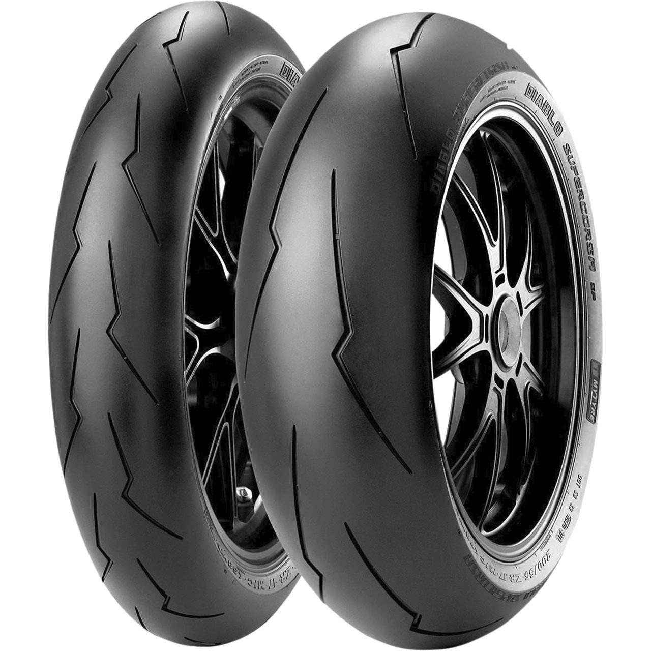 PIRELLI DIABLO SUPERCORSA V3 REAR 190/55 R17 75W TL MOTO SUPERSPORT