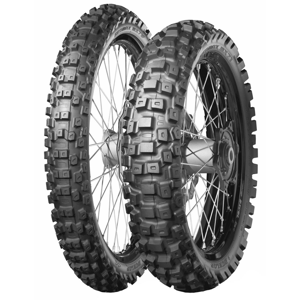 DUNLOP GEOMAX MX71 A 110/90 -19 62M TT MOTO CROSS