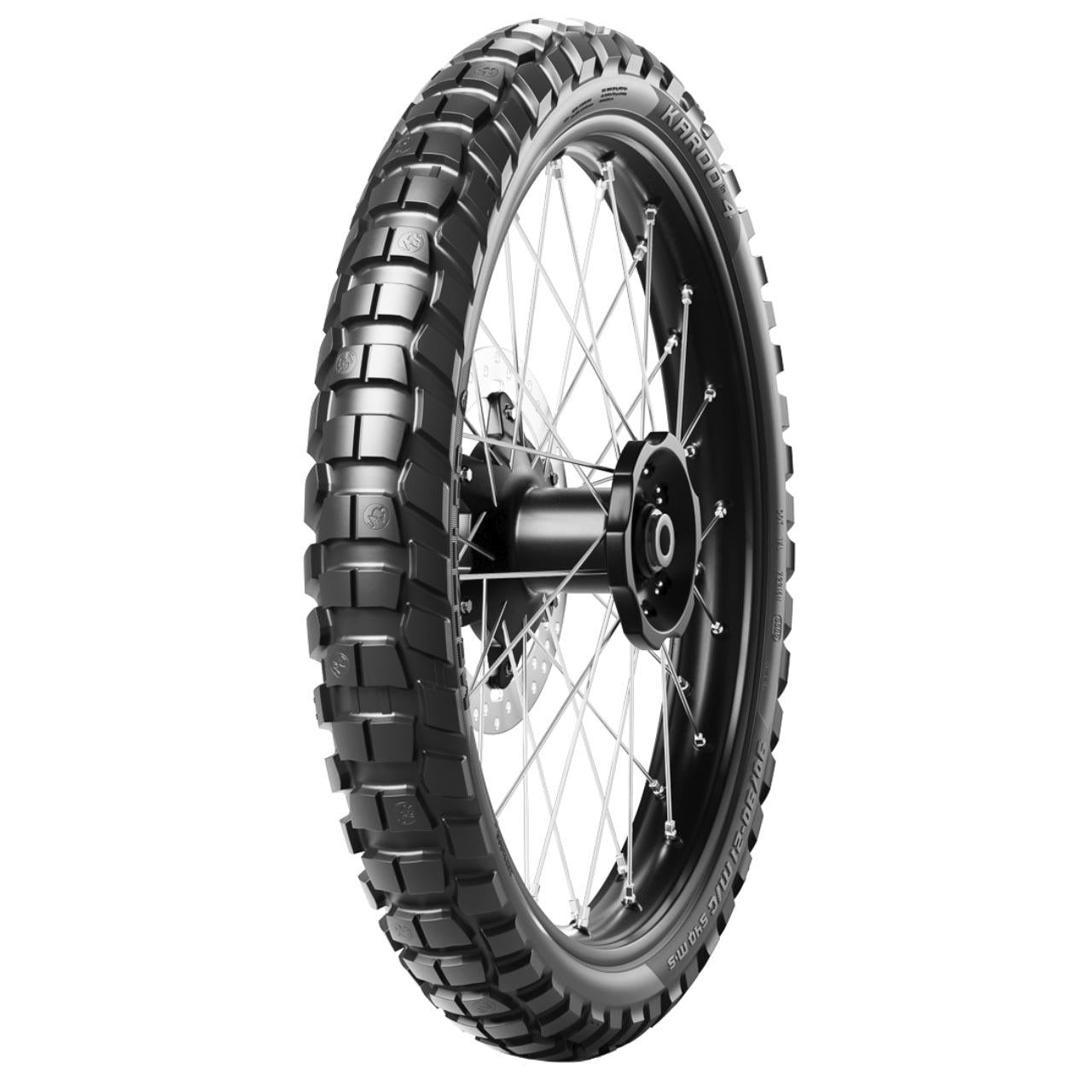 METZELER KAROO 4 FRONT 100/90 -19 57S TL M+S MOTO ENDURO