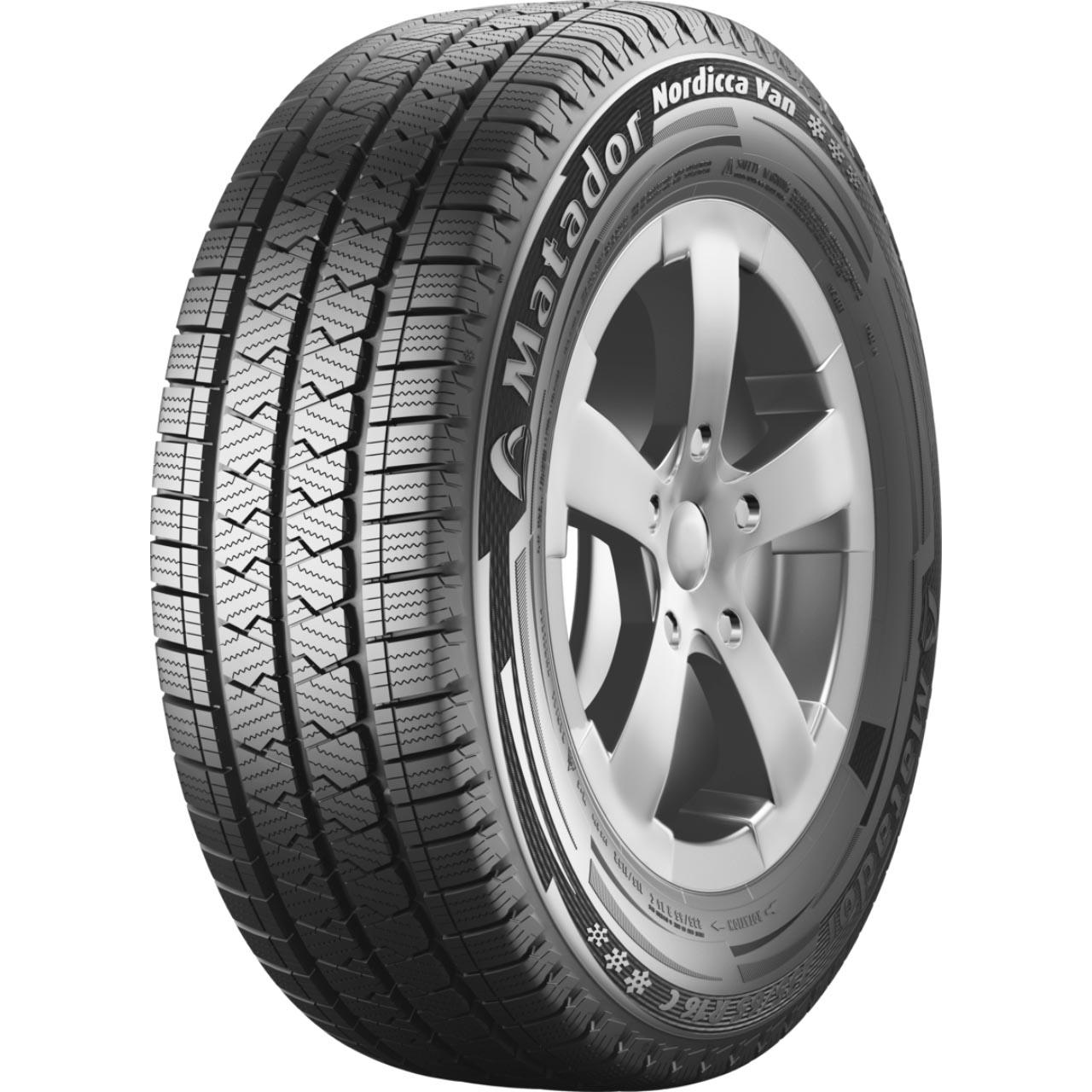 MATADOR NORDICCA VAN 185/80 R14 102/100Q TL M+S 3PMSF FURGONI INVERNALE