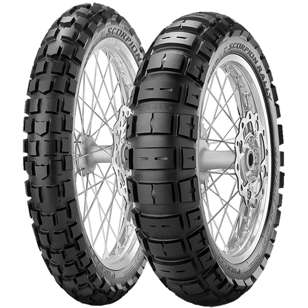 PIRELLI SCORPION RALLY FRONT 90/90 -21 54R TL M+S MOTO ENDURO