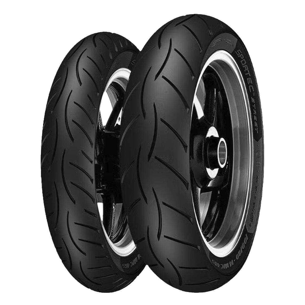 METZELER SPORTEC STREET 2 FRONT 110/70 -17 54S TL MOTO SPORTTOURER