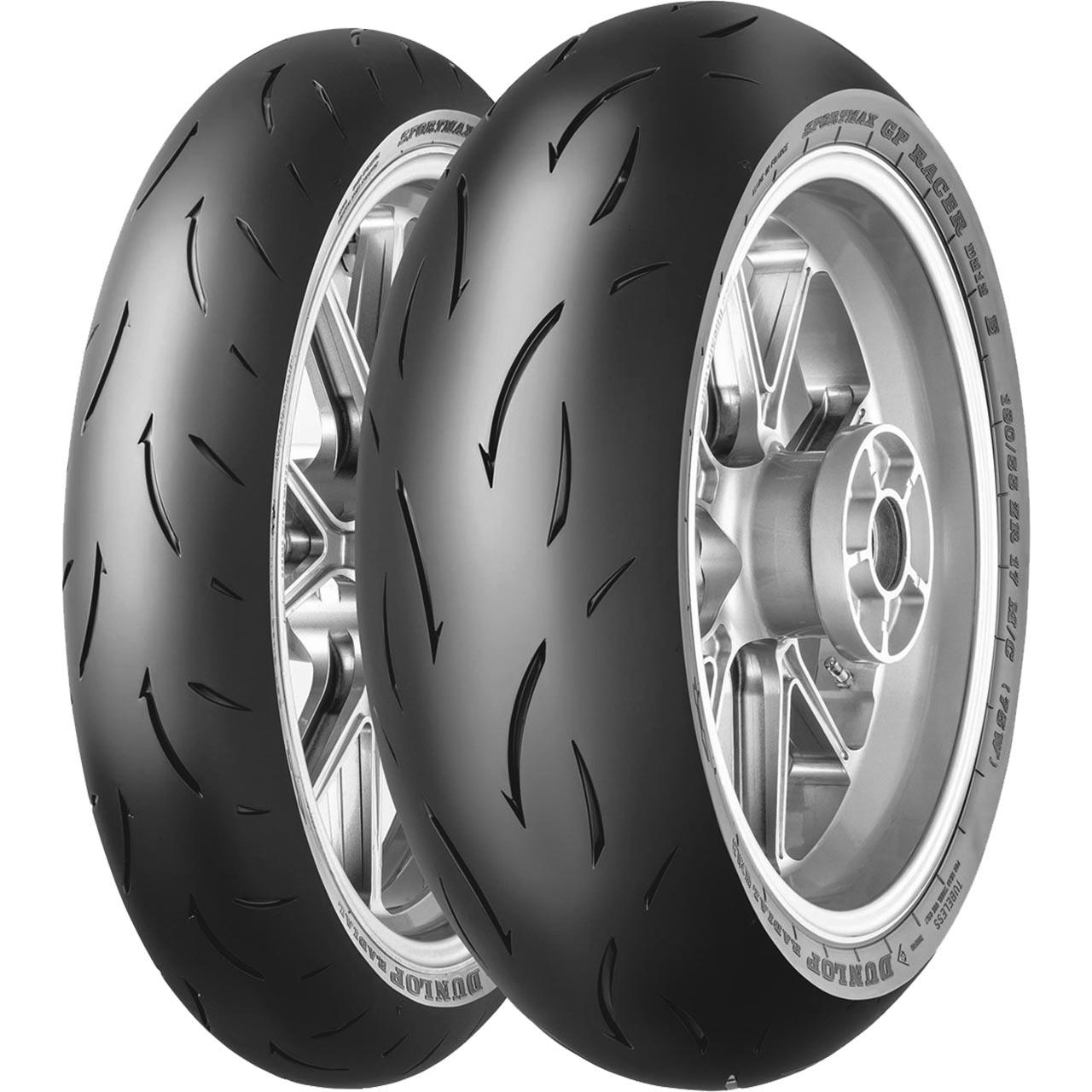 DUNLOP SPORTMAX GP RACER D212 M REAR 180/55 R17 73W TL MOTO HYPERSPORT