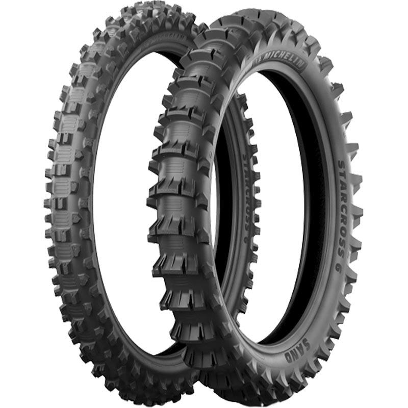 MICHELIN STARCROSS 6 SAND FRONT 80/100 -21 51M TT MOTO CROSS