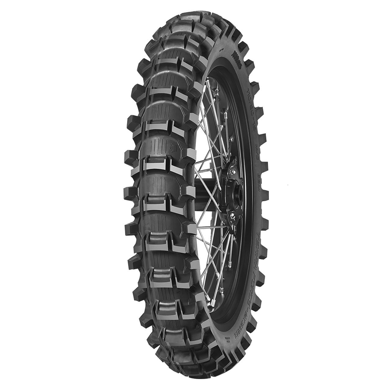 MITAS TERRA FORCE MX SAND 2 2X RED REAR NHS 110/90 -19 62M TT MOTO RACING