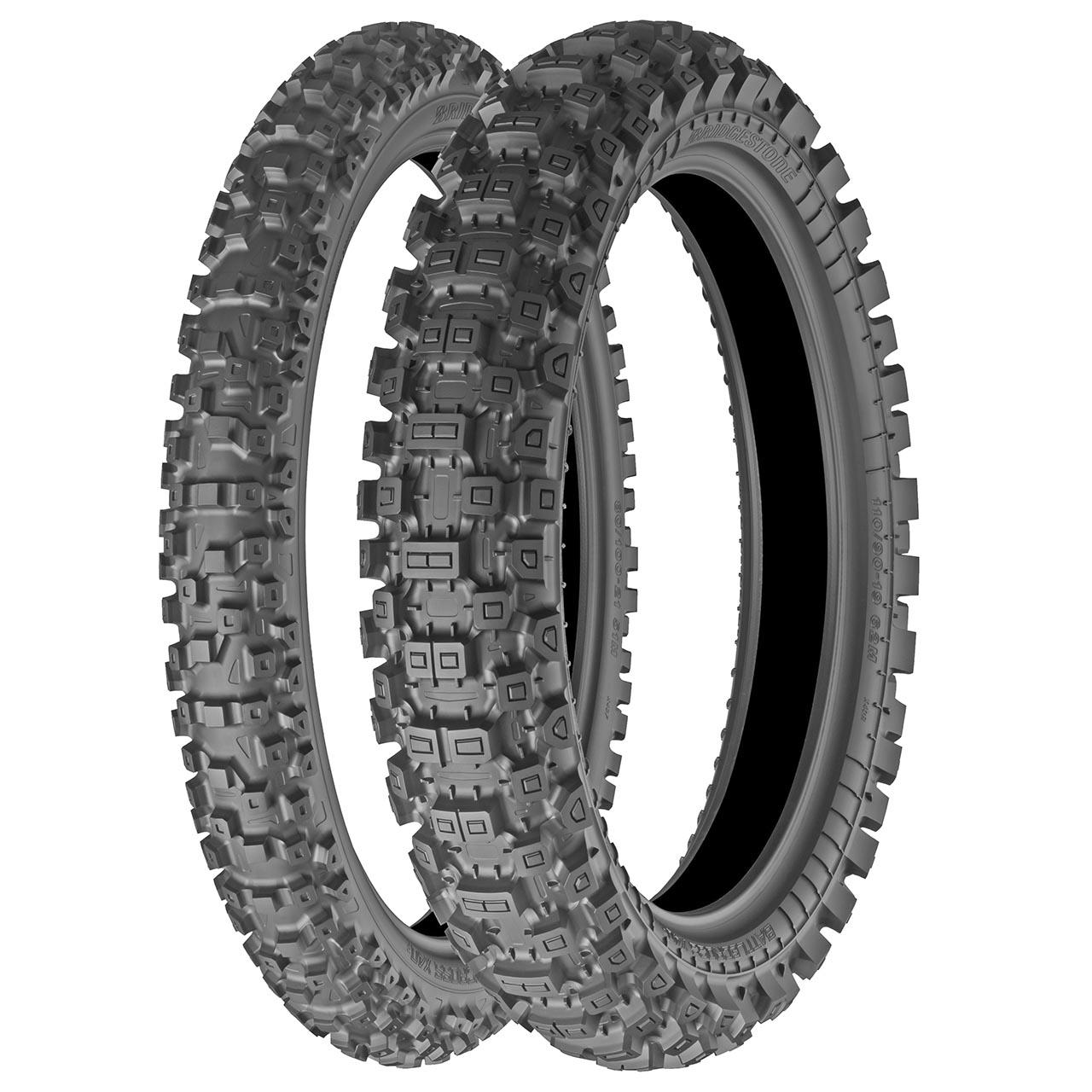 BRIDGESTONE X 40 F MX HARD NHS 80/100 -21 51M TT MOTO CROSS