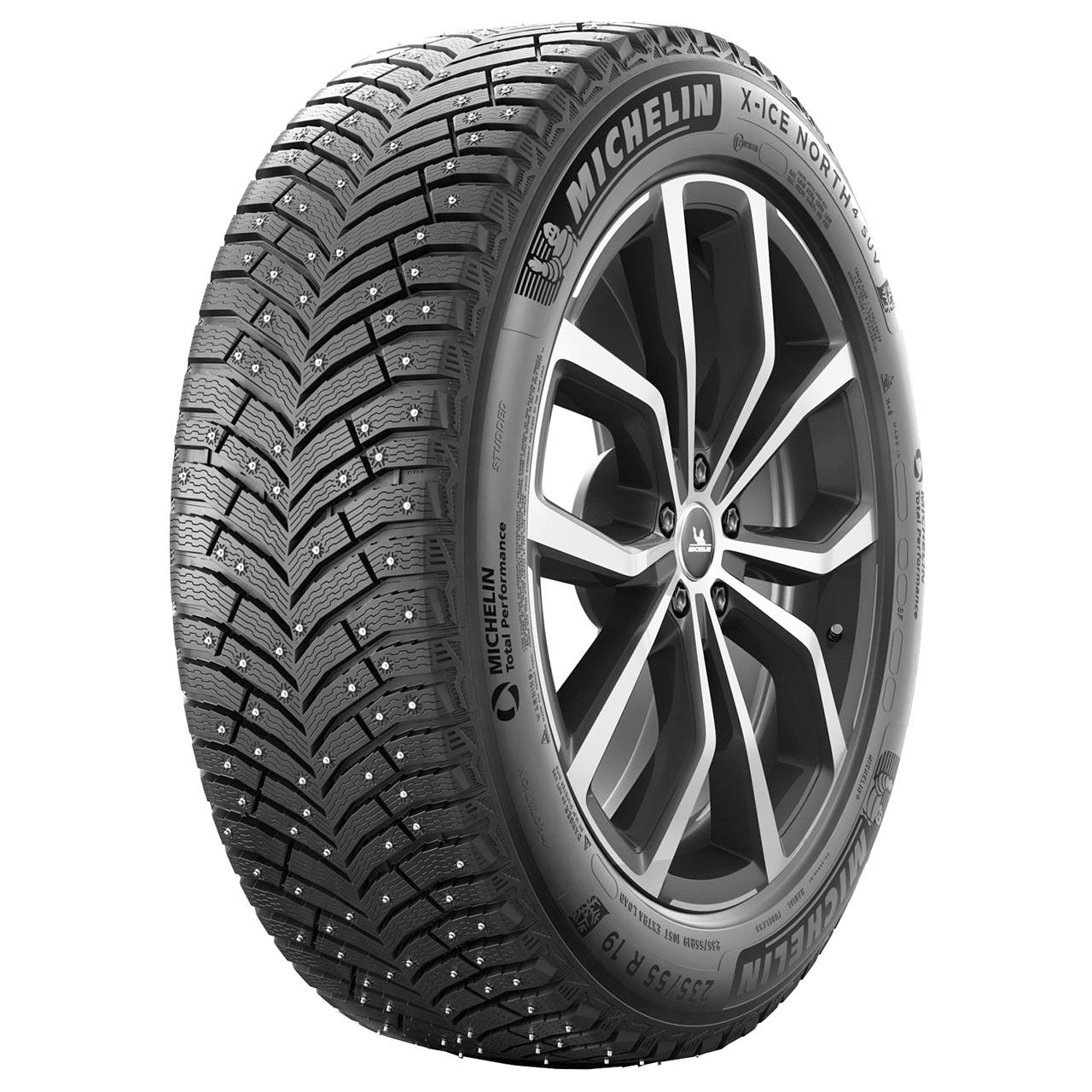 MICHELIN X ICE NORTH 4 SUV XL STUDDED 225/65 R17 106T TL M+S 3PMSF SUV E FUORISTRADA INVERNALE